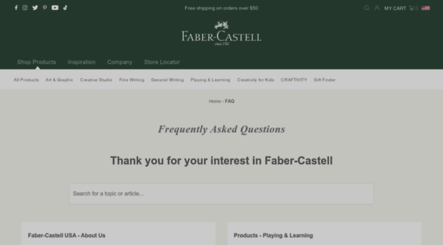 support.fabercastell.com