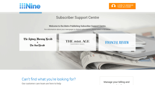 support.fairfaxmedia.com.au