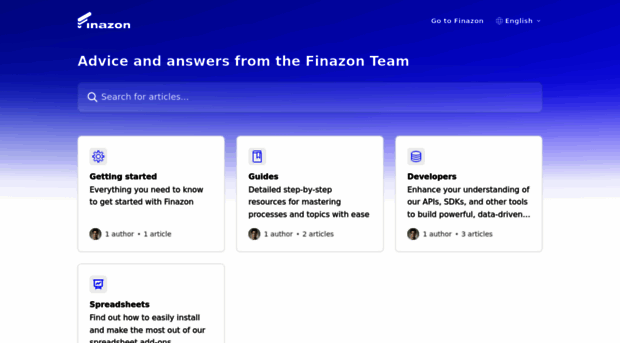 support.finazon.io