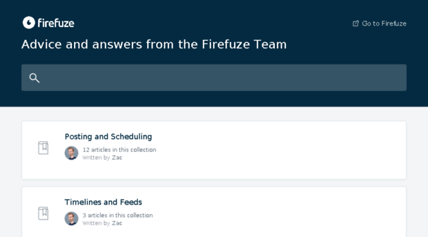 support.firefuze.com