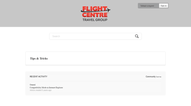 support.flightcentre.co.za