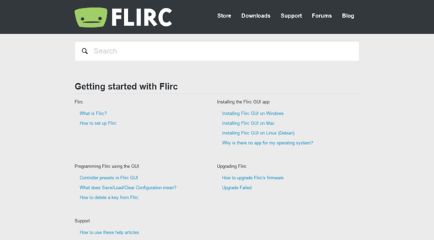 support.flirc.tv