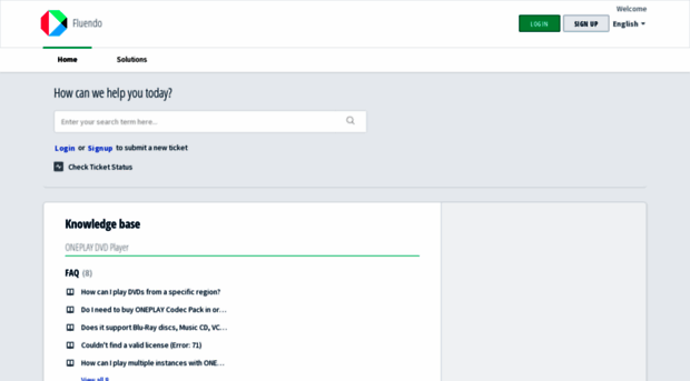 support.fluendo.com