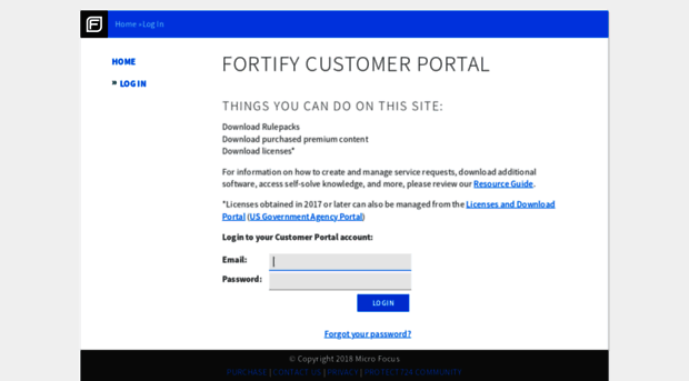 support.fortify.com
