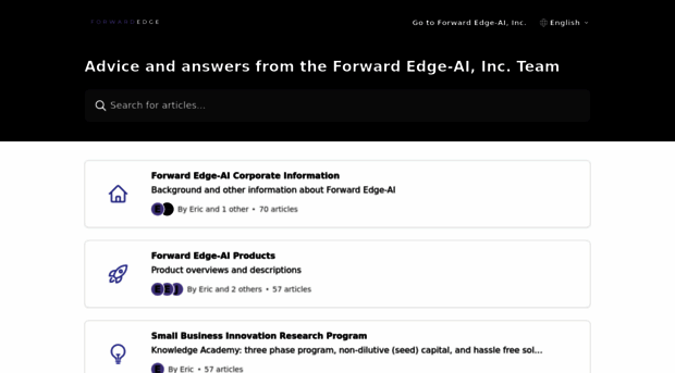 support.forwardedge.ai