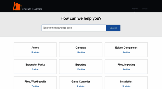 support.frameforge.com