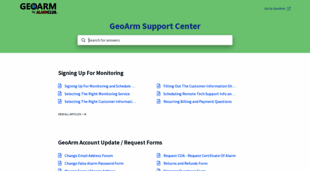 support.geoarm.com