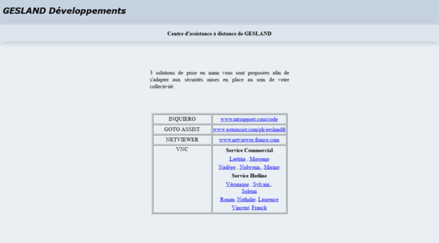 support.gesland.fr