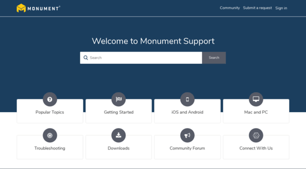 support.getmonument.com