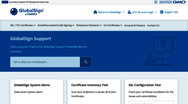 support.globalsign.com