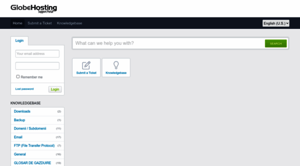 support.globehosting.com