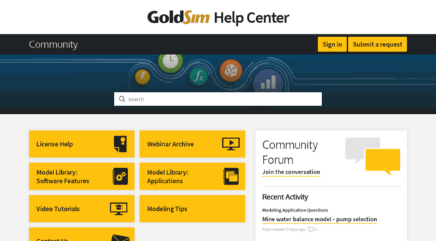 support.goldsim.com