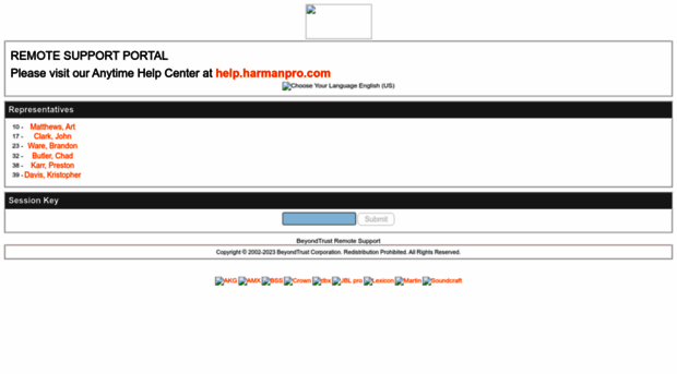 support.harmanpro.com