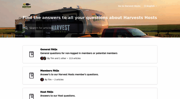 support.harvesthosts.com