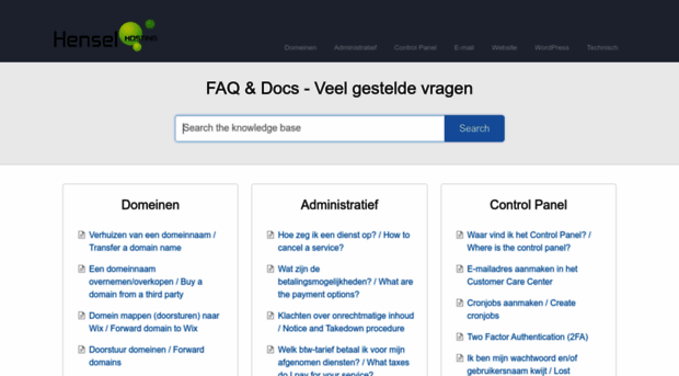 support.henselhosting.nl