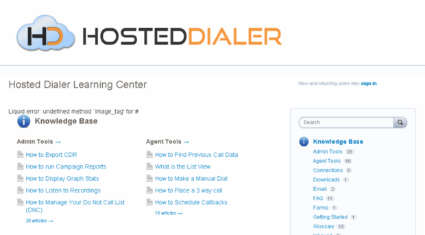 support.hosteddialer.com