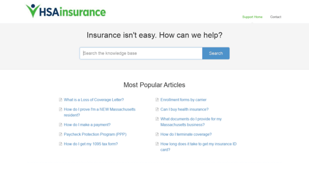 support.hsainsurance.com