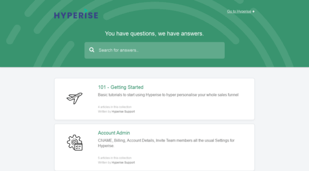 support.hyperise.com