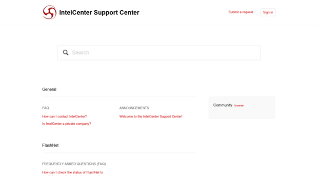 support.intelcenter.com