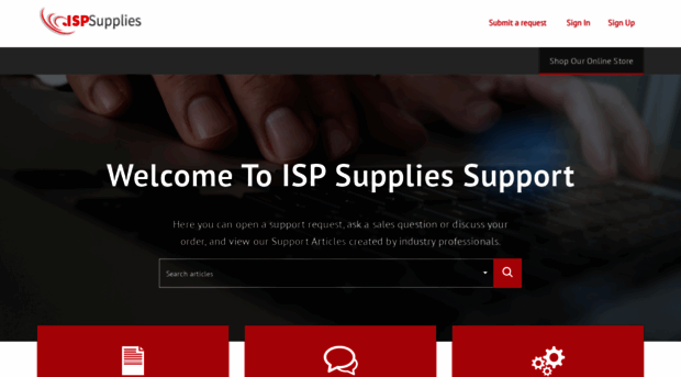 support.ispsupplies.com