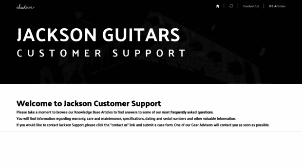 support.jacksonguitars.com