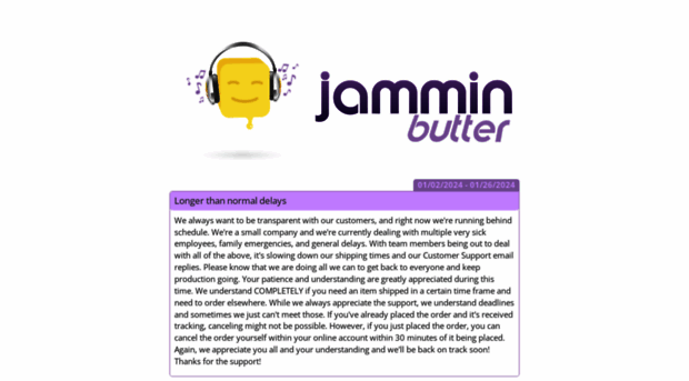 support.jamminbutter.com