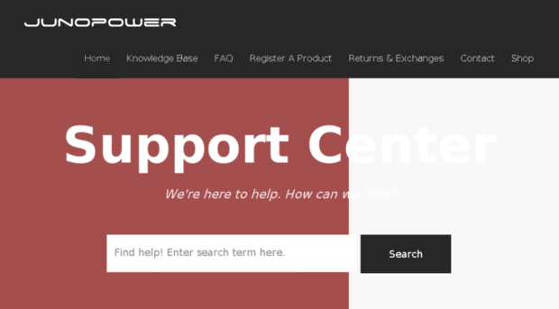 support.junopower.com