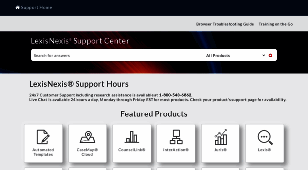 support.lexisnexis.com