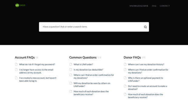 support.lifefunder.com