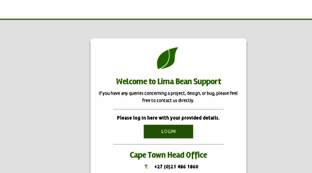 support.limabean.co.za