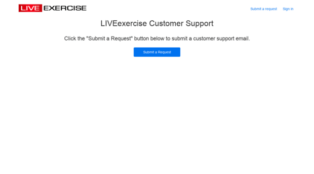 support.liveexercise.com