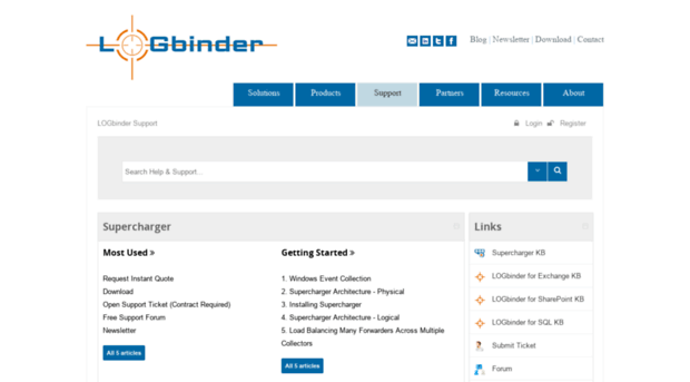 support.logbinder.com