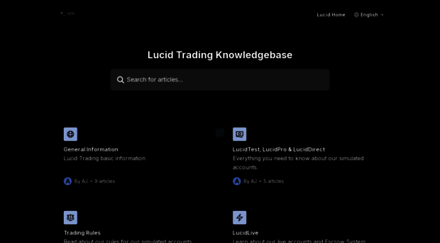 support.lucidtrading.com