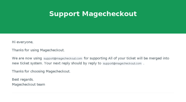 support.magecheckout.com