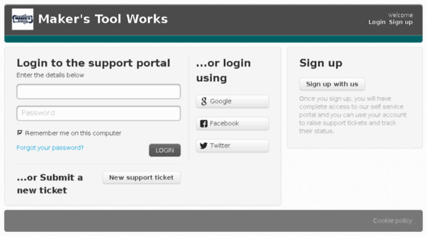 support.makerstoolworks.com