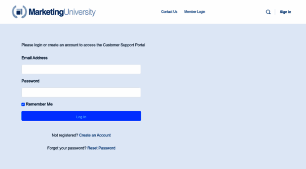 support.marketinguniversity.com
