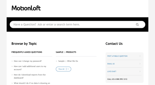 support.motionloft.com