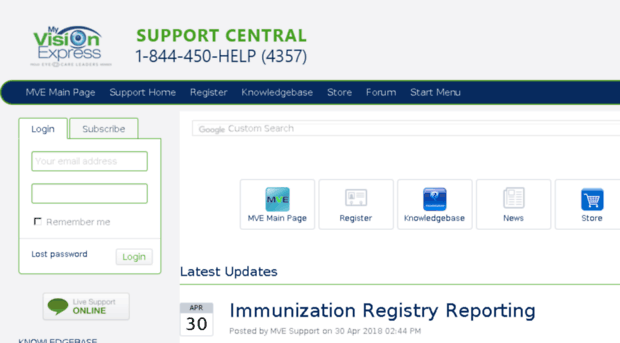 support.myvisionexpress.com