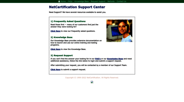 support.netcertification.com