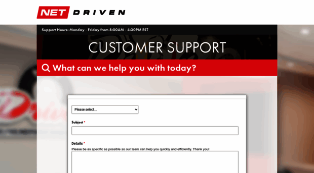 support.netdriven.com