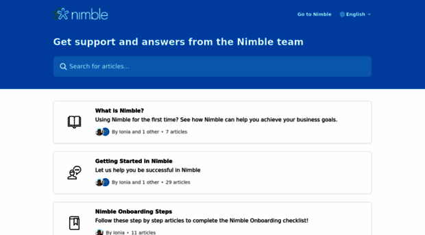 support.nimble.com
