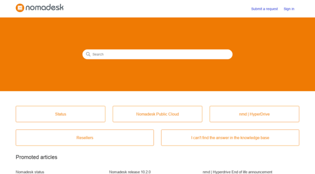 support.nomadesk.com