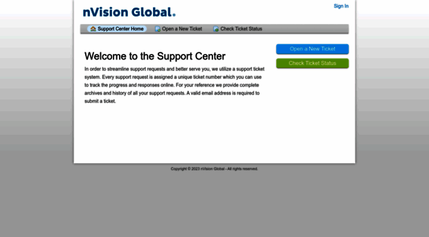support.nvisionglobal.com