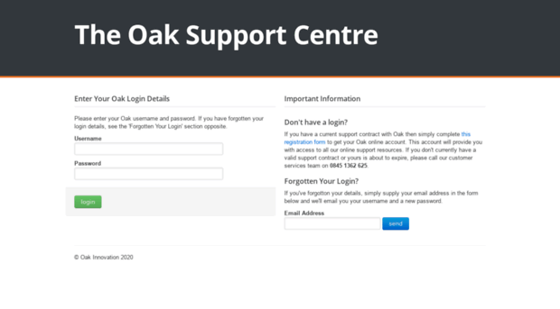 support.oak.co.uk