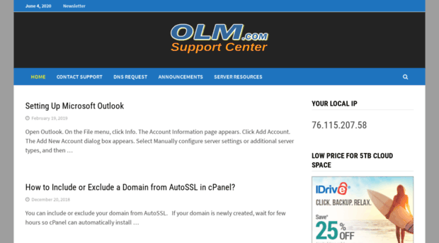 support.olm.com