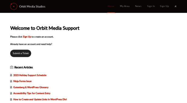 support.orbitmedia.com