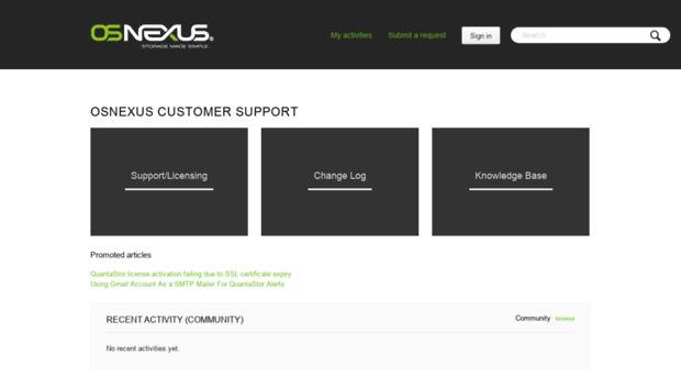 support.osnexus.com