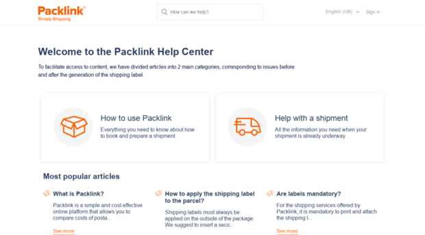 support.packlink.com