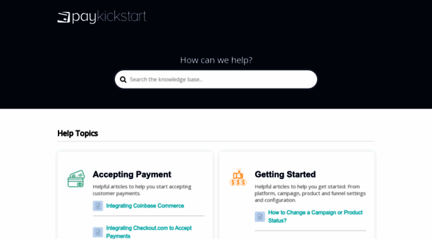 support.paykickstart.com