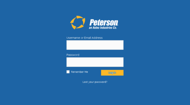 support.petersoncorp.com